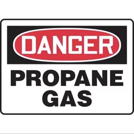 Accuform OSHA DANGER SAFETY SIGN PROPANE GAS MCHL235XL MCHL235XL